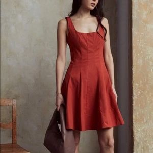 STAUD Mini Wells Dress, size 04